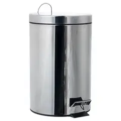 JUST HOME COLLECTION - Caneca Acero Inoxidable Pedal 20 Litros Basic