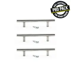 FIXSER - Manija Acero Inoxidable 96mm Propack 25 Und