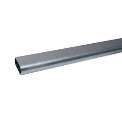 REJIPLAS - Tubo Ovalado 150 cm Gris