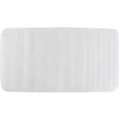 JUST HOME COLLECTION - Tapete Para Baño Antideslizante Massage 38x76 Cm Transparente