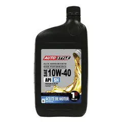 AUTOSTYLE - Aceite 10w40 Semisintético 1/4gl