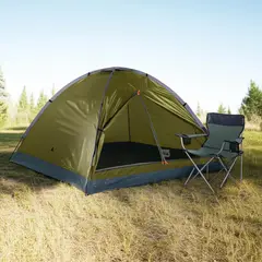 KLIMBER - Carpa Para Camping 4 Personas Nylon Dome Pack