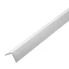 FERROMINERALES - Esquinero Ancho en Pvc Blanco 2.4 Metross