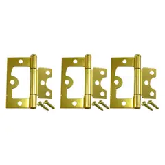 DISCOVER - Bisagra Omega Puerta 3Pulg Dorada X 3Und