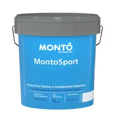 MONTO - Pintura Para Piscinas Azul 4 Litros