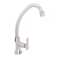 GRICOL - Grifería Lavaplatos Sencilla Mesa Cuello Cisne Piana