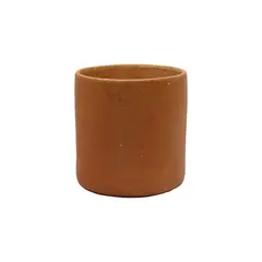 JARDINEROS - Matera Arcilla Cilíndrica 35x35x35cm Terracota