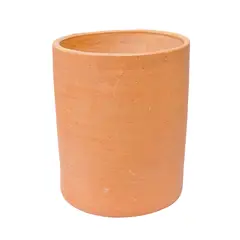 JARDINEROS - Matera Arcilla Cilíndrica 39x44x39cm Terracota