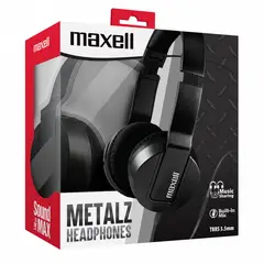 MAXELL - Audifono Solids2 C/Microfono Negro
