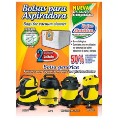 SCARTO - Bolsa de Repuesto X2 Unidades Para Aspiradora Doméstica