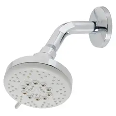 SENSI DACQUA - Regadera plástica con funciones y brazo de 6 pulgadas