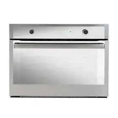 CHALLENGER - Horno Mixto a Gas con Asador Giratorio Y Grill 76cm HG9763 Acero Inoxidable