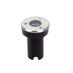 ILUMAX - Bala De Piso Led 80 Lúmenes 1w Luz Fría