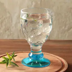 JUST HOME COLLECTION - Copa Para Agua Acrílica Azul