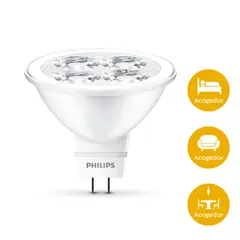 PHILIPS - Reflector Led 5.5 W Essential Luz Calida Certificado