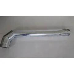 HUMBOLDT - Codo Ductor 4.5Pgx1M Lámina Galvanizada Cal 24