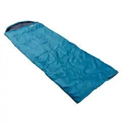 KLIMBER - Saco De Dormir 220 X 75 Cm Con Gorro Turquesa