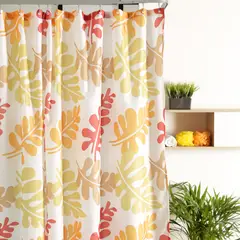 HOME SET - Cortina Bano Poliester 185x200 Cm Surtido Gancho S