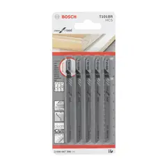 BOSCH - Hoja De Calar T101br Clean For Wood Blister X 5 Unidades