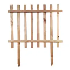 DEKOART - Reja Jardín Estaca 80x100 cm Pino