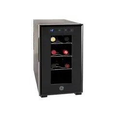 GENERAL ELECTRIC - Cava para Vino 8 Botellas -Negro
