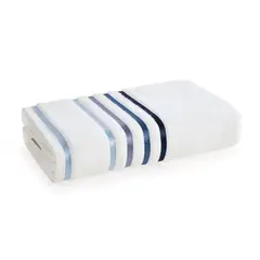 KARSTEN - Toalla Cuerpo 86x150 Cm Lumina 500 Gr Blanca Azul