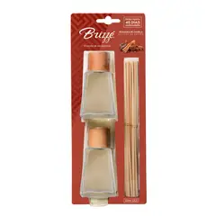 BRIZZE - Ambientador Varitas Aromatizantes Bosque De Canela Pack x 2 Und