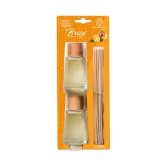 BRIZZE - Ambientador Varitas Aromatizantes Pasión Tropical Pack x 2 und