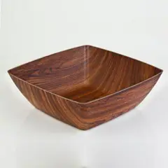 JUST HOME COLLECTION - Bowl Cuadrado 29Cm Wooden