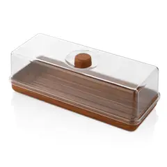 JUST HOME COLLECTION - Tortero Reactangular 16X39X13Cm Wooden