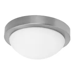 CASA BONITA - Plafon Redondo 25 Cm 1 Luz E27 Base Satin
