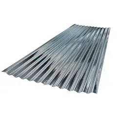 ACESCO - Teja Zinc Ondulada 2.134x0.80m Cal 35 0.17mm