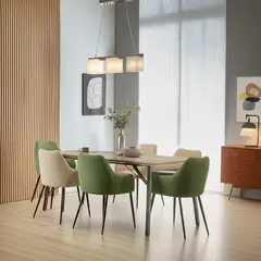 CASA BONITA - Lámpara Colgante Classic Cubo 3 Luces E27 Luz Cálida Certificado