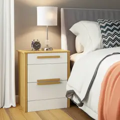 undefined - Lámpara De Mesa Toulouse Blanca 1 Luz E27