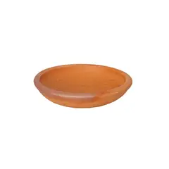 GENERICO - Plato Para Matera Cerámica Redondo 3x16cm Terracota