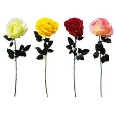 DISTRI ABC - Flor Artificial Rosa Gigante Surtida