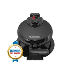BLACK+DECKER - Wafflera estilo belga giratoria WM1000B