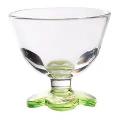 JUST HOME COLLECTION - Copa Acrílica Para Helado Floral Verde