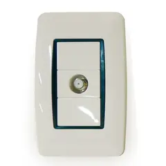 ELECTRIC LINE - Toma Tv Coaxial Voretti Blanco