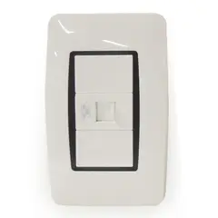 ELECTRIC LINE - Toma Telefónica Rj11 4 Hilos Voretti Blanco