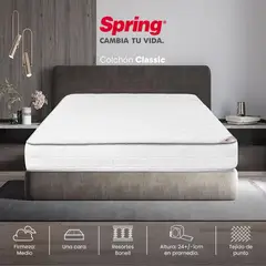SPRING - Colchón Sencillo Classic 100x190 cm