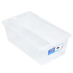 JUST HOME COLLECTION - Caja Organizadora Modubox 20x12x34 cm 6 Lt Transparente
