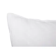 CASA BONITA - Almohada de Plumas Y Fibra 50x70cm Blanco