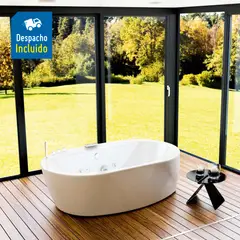 FIRPLAK - Jacuzzi Danesa isla - Blanco