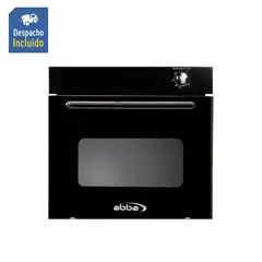 ABBA - Horno gas vidrio negro 120v hge20v