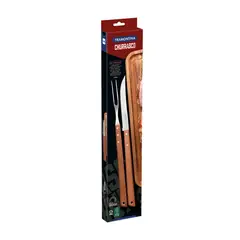 TRAMONTINA - Set Parrillero de 2 Piezas Cuchillo + Trinche Acero Inoxidable
