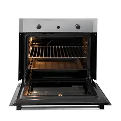 CHALLENGER - Horno Mixto 60 cm HG 2560 Acero Inoxidable Gas Natural o Licuado