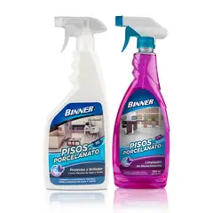 BINNER - Combo Protector Porcelanato + Limpiador Mantenimiento
