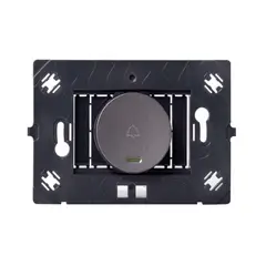 LEGRAND - Pulsador Timbre Redondo Magnesio