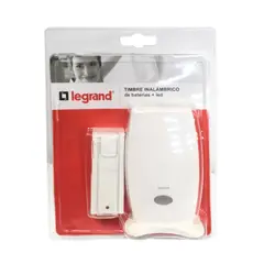 LEGRAND - Timbre Inalámbrico + Led